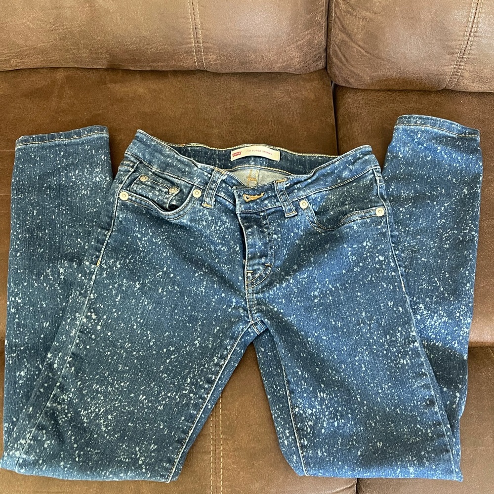 Girls Levi jeans